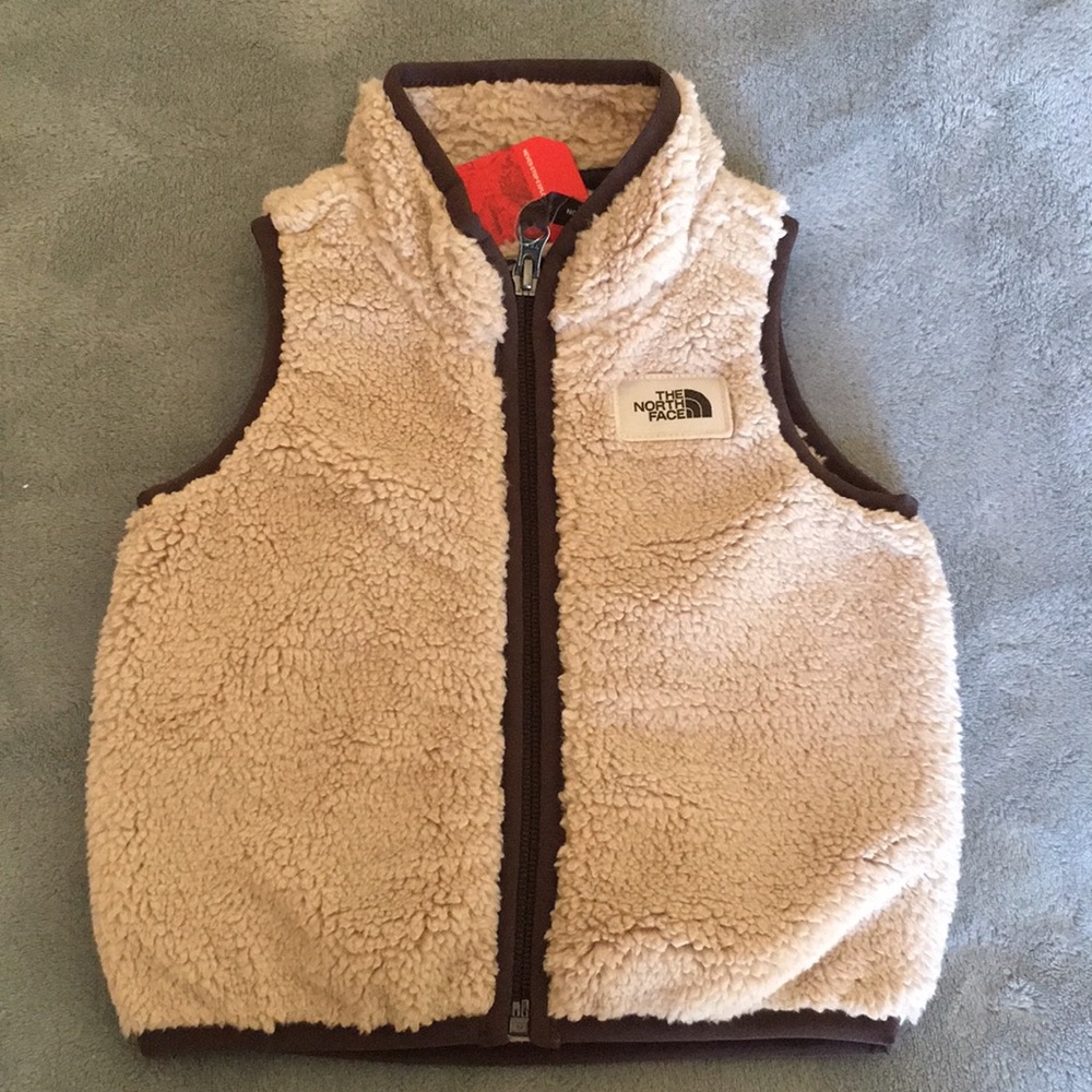 🐻 NWT North Face Sweater Vest 6-12M Baby | Infant